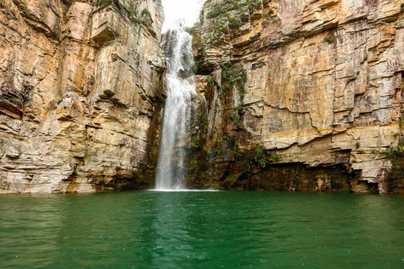 Cachoeira dos Cânions em Capitólio MG